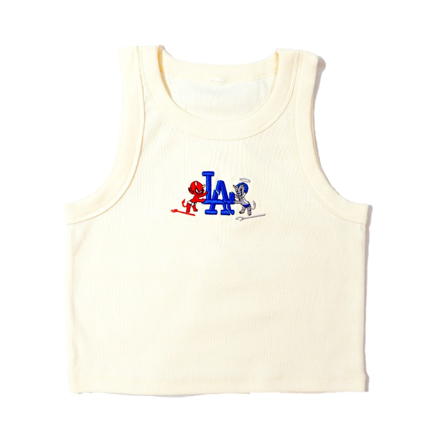 LA Dodgers Demon/Angel Women's Tank Top