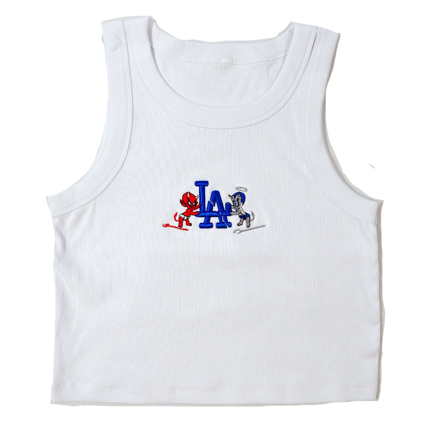 LA Dodgers Demon/Angel Women's Tank Top