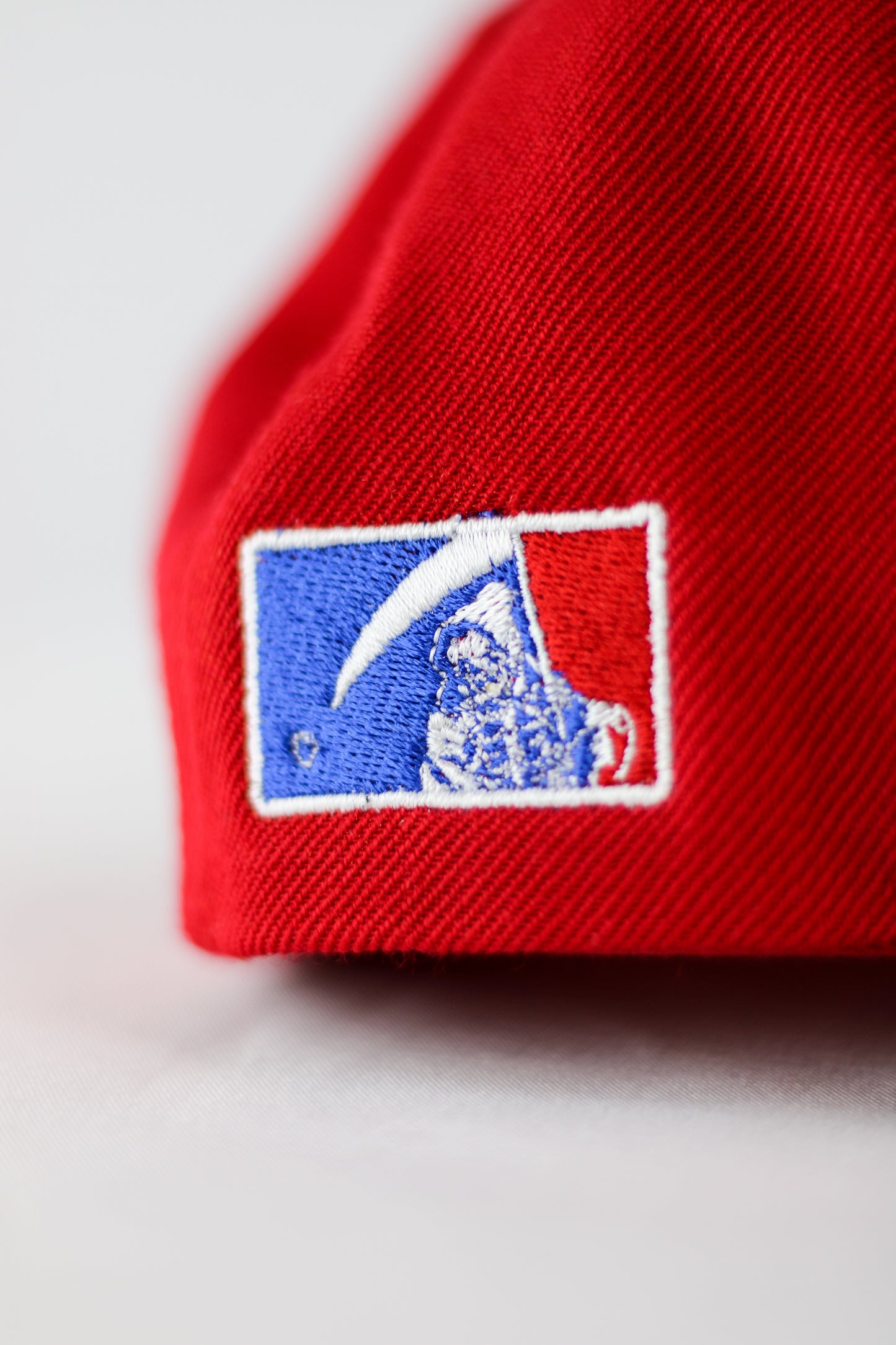 Red LA Dodgers Split Snapback